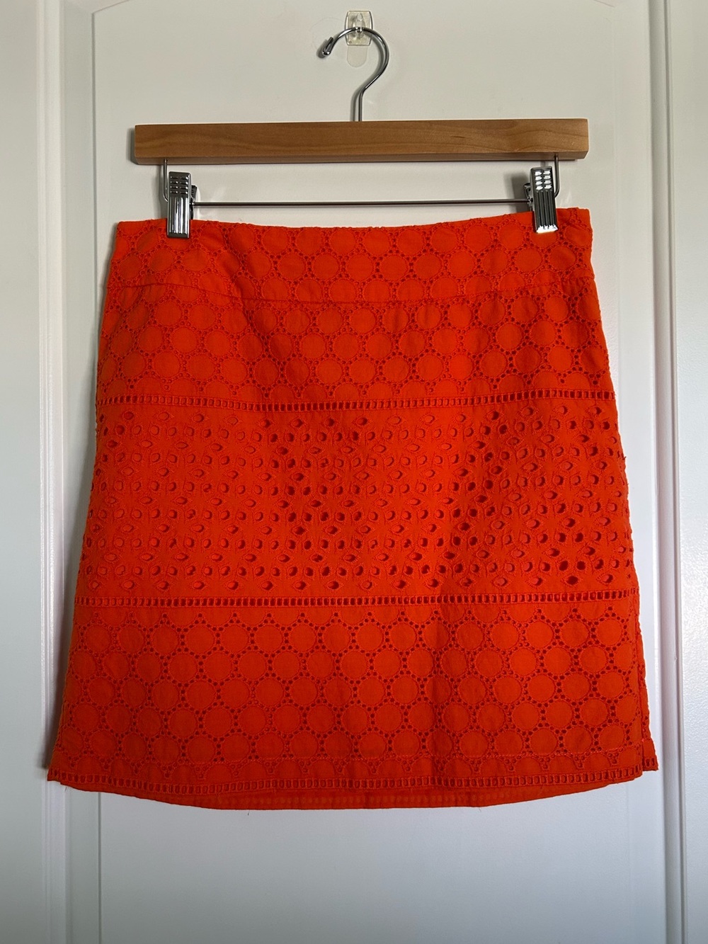 Banana Republic Romantic Eyelet 100% Cotton Mini Skirt